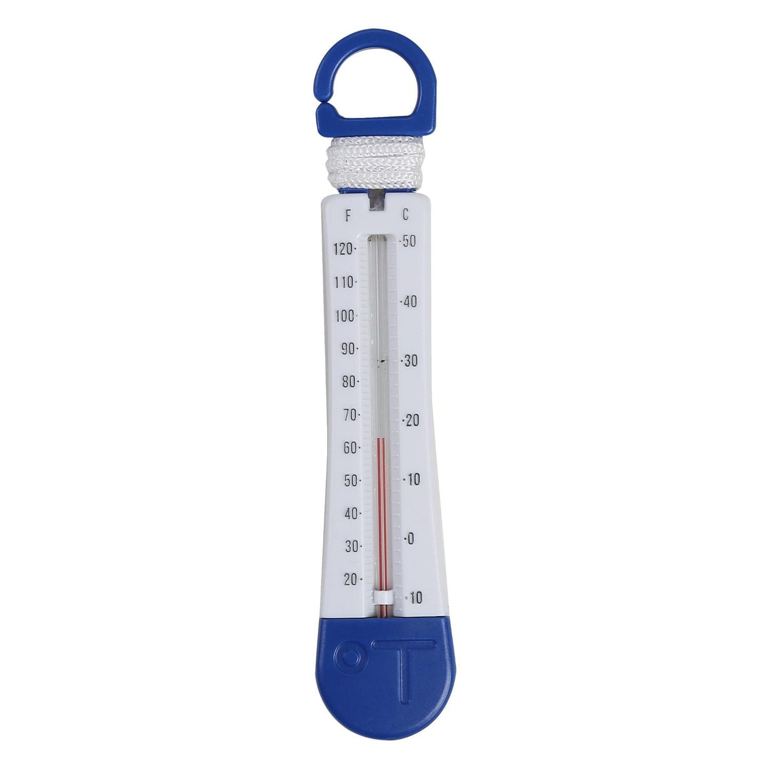 Mainstays Spa Thermometer, Discrete design with a retaining cord