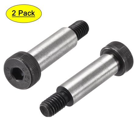 

Uxcell Alloy Steel Socket Head Shoulder Bolts 1-1/2 x1/2 Shoulder 3/8-16 Thread 2 Pack