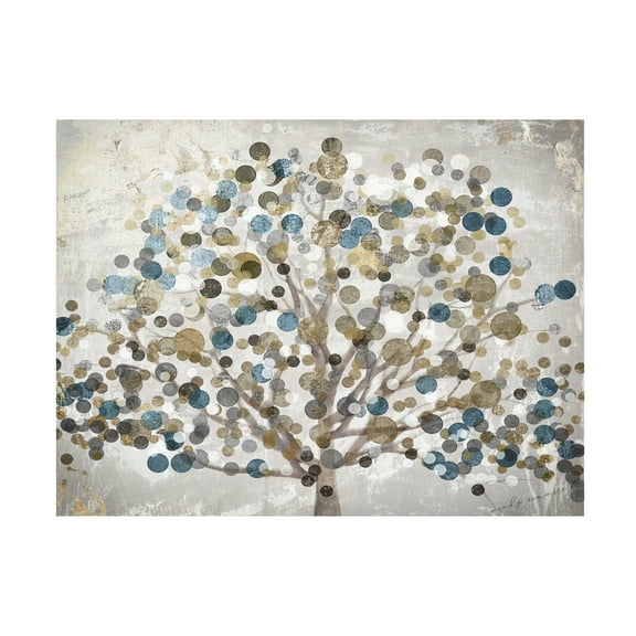Trademark Fine Art Color Bakery Bubble Tree Canvas Wall Art - 24x32