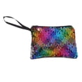 thumbnail image 1 of 1 Pce Porte-Monnaie à Paillettes Coloré Mode Mini Sac Cosmétique Élégant Portefeuille, 1 of 7