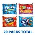 thumbnail image 2 of Nabisco Classic Mix Variety Pack, OREO Mini, CHIPS AHOY! Mini, Nutter Butter Bites, RITZ Bits Cheese, 20 Snack Packs, 2 of 3