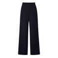 thumbnail image 7 of Oksale Khaki Pants for Women High Waisted Chino Pants with Pockets Trendy Vintage Loose Straight Leg Dress Pants Lightweight Trendy Trousers Navy XL, 7 of 7