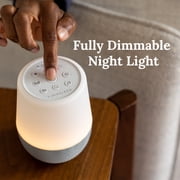 Yogasleep Duet White Noise Sleep Sound Machine, Night Light, Wireless Speaker