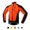Orange, variant on Men Cycling Jacket Waterproof Windproof Thermal Fleece Bike Jersey MTB Bicycle Riding Running Autumn Winter Jacket Coat
