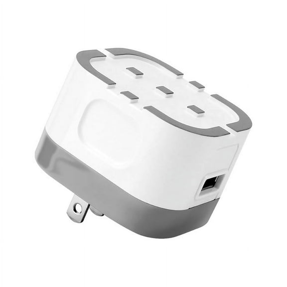 Ruiz By Cellet High Powered 2.1a 10w Span Stylecolor Ff6600usbspan Home Wall Charger - White