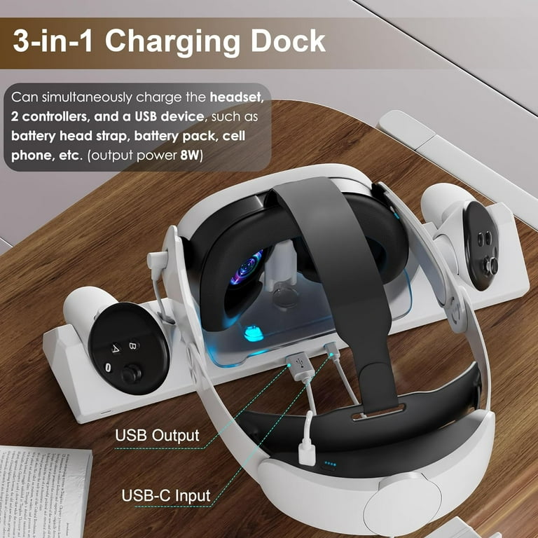 Charging Dock Can You Charge Oculus Quest While Playing Prociv VR