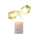 thumbnail image 1 of Cadena de luces LED de 3 m, color blanco cálido, con 30 bombillas, funciona con pilas, modo intermitente, diseño de caja blanca pequeña para decoración de árbol de Navidad, pieza única. Rkxzt, 1 of 6