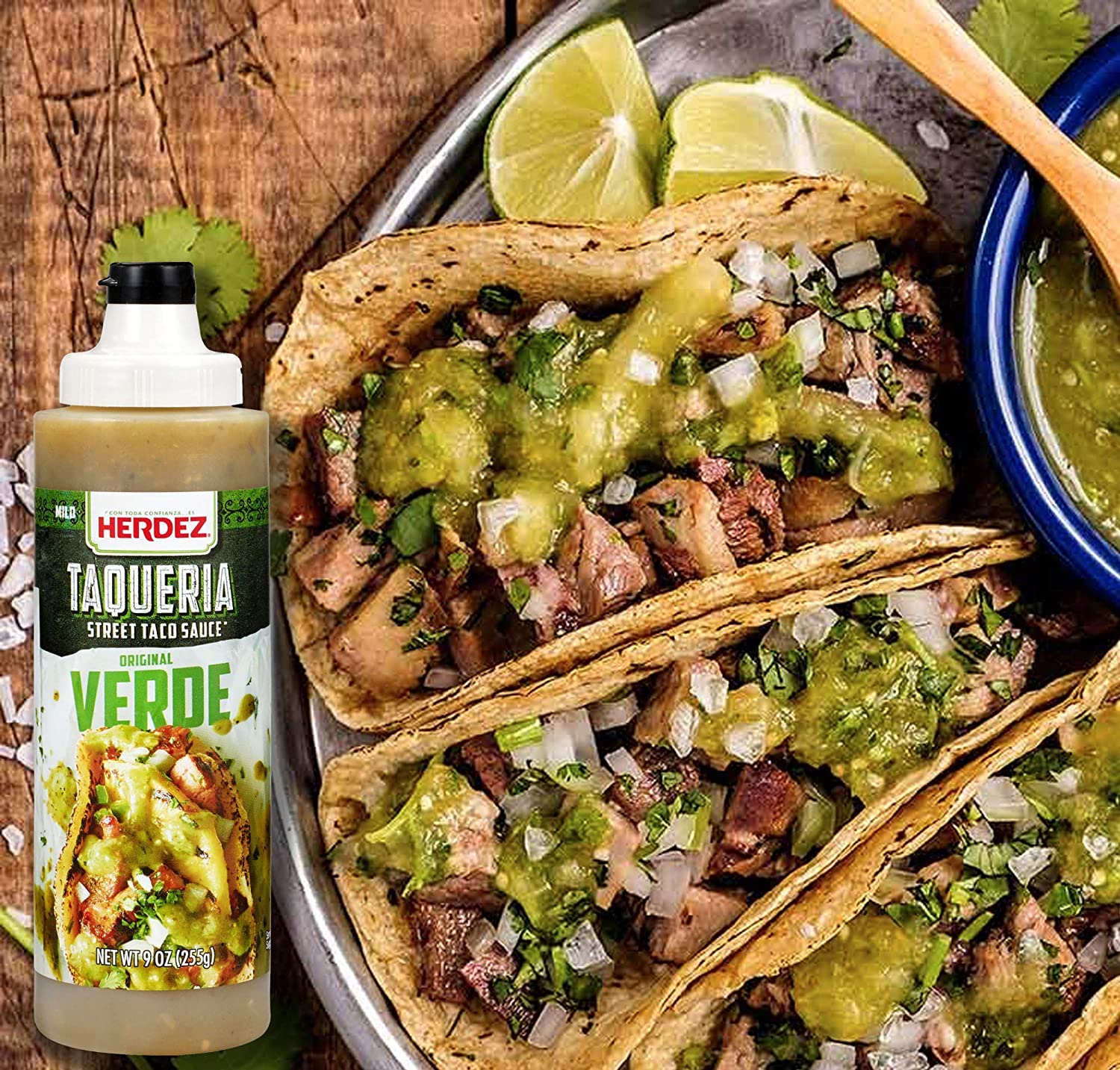 Buy Herdez Taqueria Street Sauce Variety Pack, Original Verde, 9 Oz