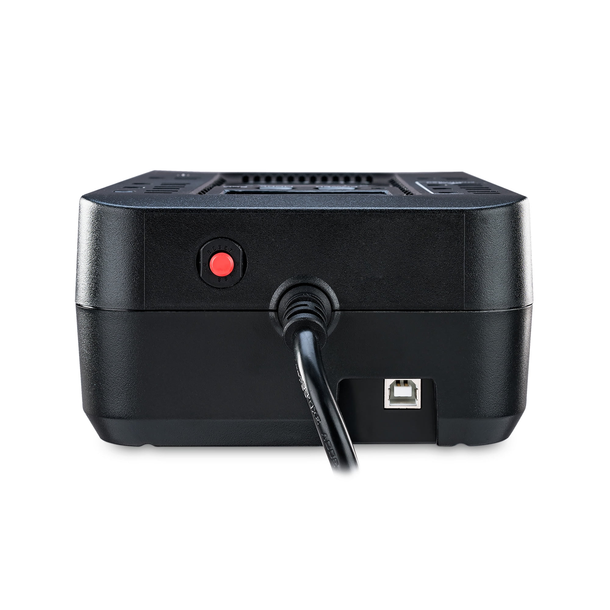 CyberPower EC650LCD UPS, 650VA/390W, 120V, 8 Outlets, LCD Display, ECO Mode, 5 ft Cord, Black