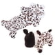 thumbnail image 1 of Bienvenido mascota perro gato ropa linda de felpa disfraz con estampado de leopardo ropa de dormir mantener caliente diseño con capucha para otoño e invierno, 1 of 8