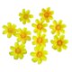 thumbnail image 4 of 10 piezas de cabezas de flores falsas al por mayor para manualidades Flores de margaritas artificiales Decoración floral de bricolaje para el Amarillo Macarena flores para manualidades, 4 of 7