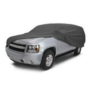The  Overdrive Polypro 3 SUV-Pickup Cover In Charcoal For Compact SUVs and Pickups-
