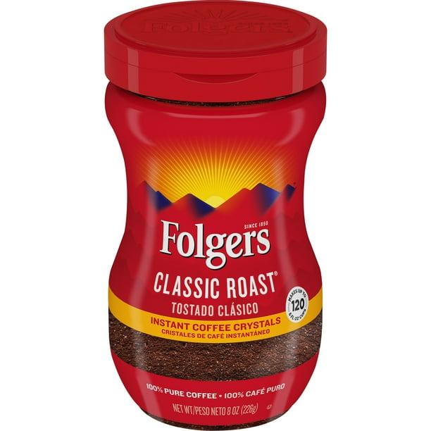 Amount Of Caffeine In Folgers 1 2 Caff : Folgers Half Caff Ground Coffee K-Cup Pods 12 ct for sale - Aroma seal™ lid locks in freshness to maintain .