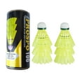 thumbnail image 2 of Prospo 100 Nylon Badminton Shuttlecocks , Great Durability & Stability | Yellow , Pack Of 6, 2 of 5