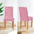 thumbnail image 3 of Yayeee 2 Pack Dining Chair Covers Stretch Parson Chairs Slipcovers Seat Protector, Strawberry Bliss, 3 of 6