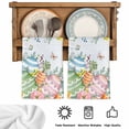 thumbnail image 5 of Easter Colorful Eggs Kitchen Towels Set of 1, Spring Eucalyptus Leaves Floral Plant Absorbent Dish Towels for Kitchen, Microfiber Hand Towel, Quick Drying Tea Towel for Cleaning Decorative Dishcloths, 5 of 7