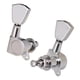 thumbnail image 4 of Clavijas de afinación con bloqueo para cuerdas de guitarra, cabezal de afinador 3L3R, repuesto, color plata, 4 of 9