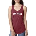 thumbnail image 1 of Women's Racerback Tank Top - San Diego, 1 of 3