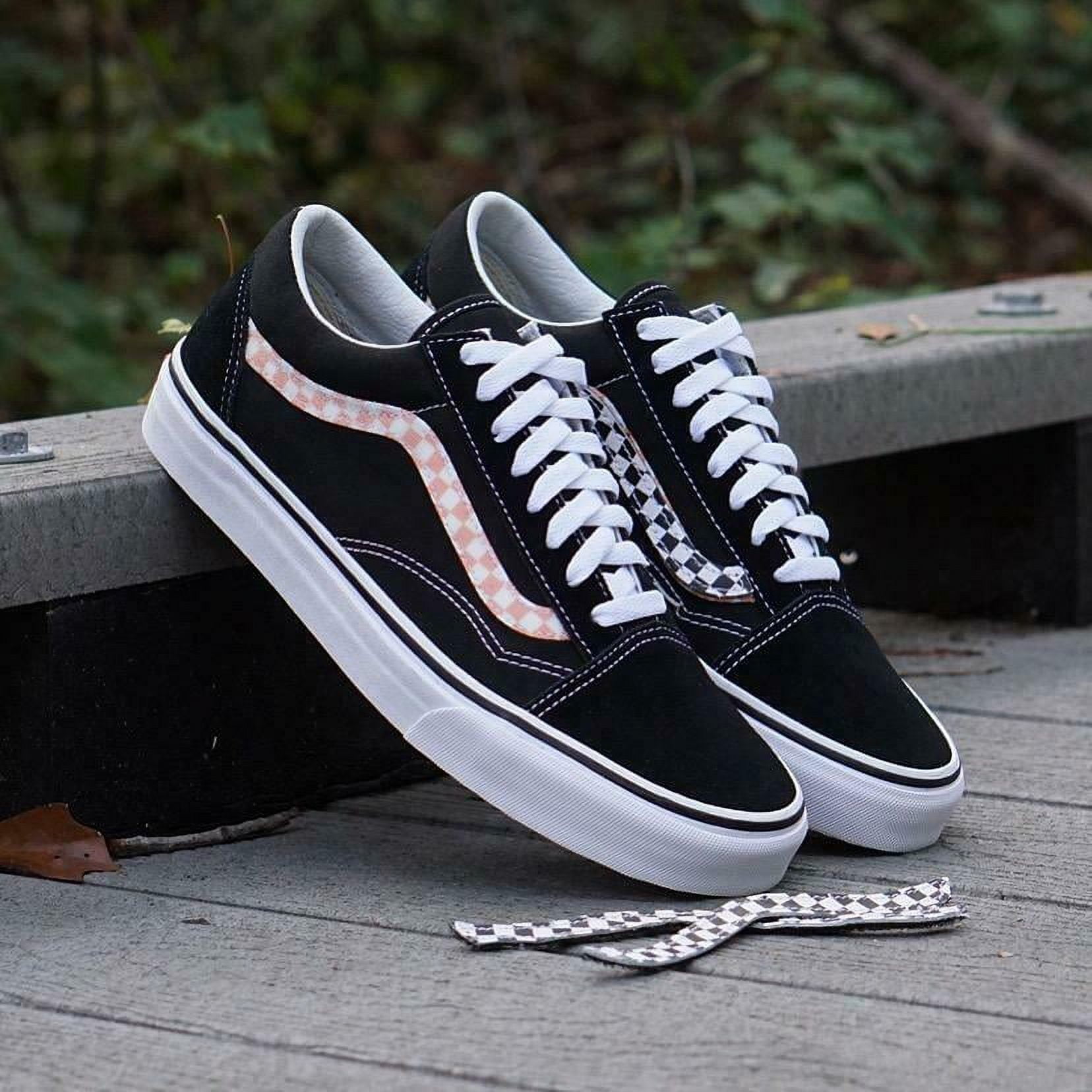 Vans Old Skool Sidestripe V Black True White Men s Classic Skate