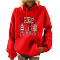 thumbnail image 2 of Pntutb Moda Mujer Impresión Manga Larga Bolsillo Casual Pullover Camisa Blusa Pntutb Pntutb-3878, 2 of 6