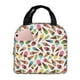 thumbnail image 1 of Fotbe Ice Cream Popsicles Bolsa Térmica con Estampado y Forro de Aluminio Grueso Bolsa de Almuerzo con Bolsillo Frontal para Hombres y Mujeres, Ideal para Trabajo, Escuela, 1 of 8
