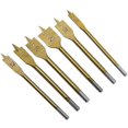 thumbnail image 1 of 6pcs Flat Spade Drill Bits High Grade Spade Blade Bits Woodworking Flat Drilling, 1 of 5
