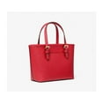 thumbnail image 3 of Michael Kors Womens XS Carry All Jet Set Travel Womens Tote Red 35T9GTVT0L-red, 3 of 4