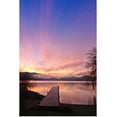 thumbnail image 1 of Great BIG Canvas | "Sunrise over a dock in Lake Whatcom during Winter Bellingham Washington" Art Print - 24x36, 1 of 4
