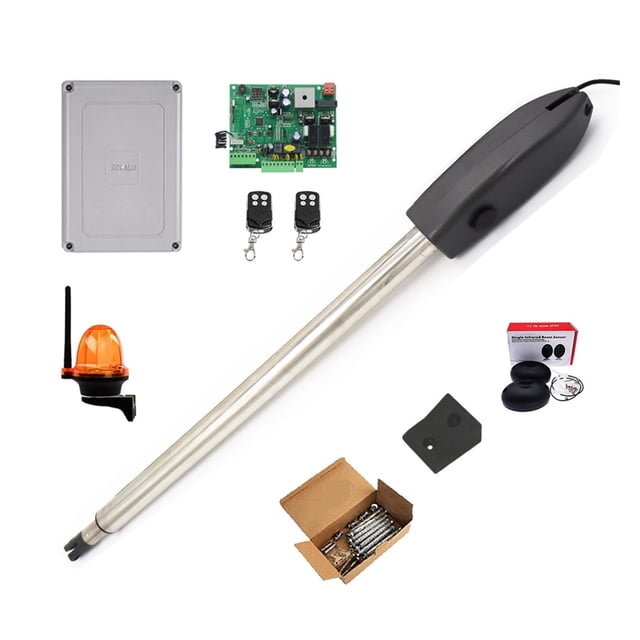 Automatic Gate Opener Kit Light Duty Single Gate Operator For Single Swing Up To 19 Feet OR 660 Pounds Gate Motor ,Long Lasting