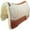 Natural Leathers, variant on Southwestern Equine OrthoRide Elite Saddle Pad Premium Tan Topper with Fleece Bottom 1"