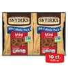 Snyder's of Hanover Mini Pretzels, 100 Calorie Individual Packs, Multipack 10 Ct