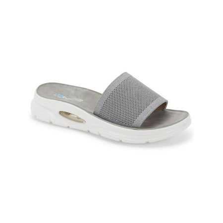 

Aqua College Womens Alina Knit Slip On Slide Sandals