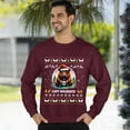 thumbnail image 3 of Christmas Sweatshirt, Capy Holidays Funny Capybara Christmas Sweatshirt, Cute Animal Holiday Sweatshirt, Unique Capybara Lover Gift for Men & Women, 3 of 5
