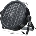 thumbnail image 5 of Jinsinto RGBW 54Pcs LED Light 54W Par 64 DMX Indoor Club DJ Party Stage Lighting, 5 of 5