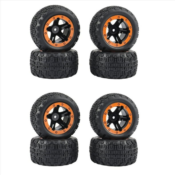 Neumático de Rueda de 8 Piezas para HBX 16889 16889A 16890 16890A SG 1601 SG 1602 SG1601 SG1602 RC Accesorios de Piezas de Coche