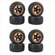 thumbnail image 1 of Neumático de Rueda de 8 Piezas para HBX 16889 16889A 16890 16890A SG 1601 SG 1602 SG1601 SG1602 RC Accesorios de Piezas de Coche, 1 of 1