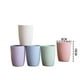 thumbnail image 5 of Handleless Mugs, Indestructible Reusable Mugs, Biodegradable Wheat Straw Mugs, 5 of 5