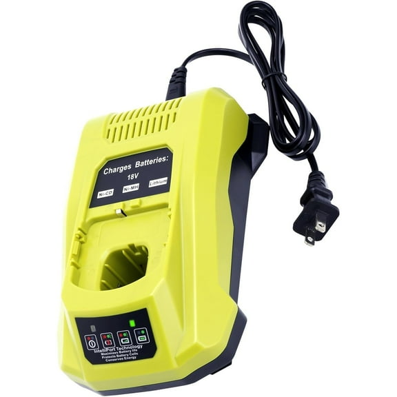 P117 Rapid Charger Compatible with Ryobi 18V -12V Lithium & NiCad NiMh Battery P102 P105 P106 P107 P108 P189 P190 PBP005 Replacemwnt for 18V Battery Charger P118B P118 P119 P135