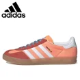 thumbnail image 3 of Zapatillas de deporte de interior Adidas Originals Gazelle para hombre y mujer, de gamuza, antideslizantes, cómodas, resistentes al desgaste y de corte bajo, 3 of 5