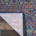 thumbnail image 5 of Nourison Global Vintage Moroccan Navy/Multicolor 2' x 6' Area Rug, (2x6), 5 of 7