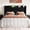 Black velvet, variant on Frostbloom Full Size Bed Frame with USB & Type-C Charging Station and Velvet Wingback Headboard, White