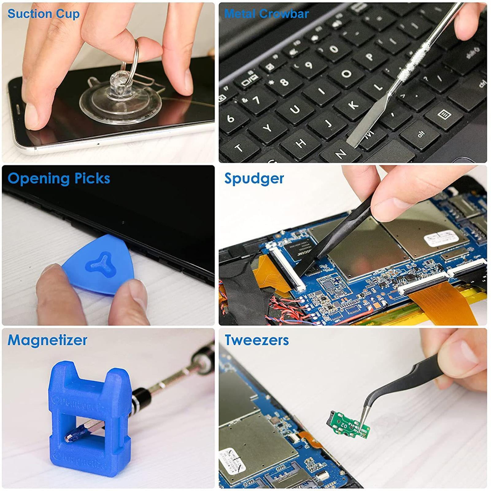 142-In-1 Magnetic Screwdriver Phone Repair Precision Tool Kit 120 Bits Set Torx 