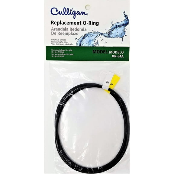 Culligan OR-34A/OR-34 Filter Housing O-Ring Set, 1-Pack