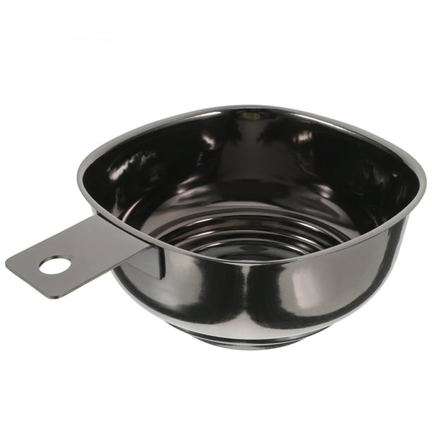 Embudo de enlatado para uso en la cocina, embudo de boca ancha para frascos Mason, embudos de enlatado grandes para llenar botellas, embudo de alimentos de acero inoxidable negro