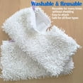 thumbnail image 6 of PENGXIANG Fushing 4Pcs Steam Mop Pads, Washable Microfiber Cleaning Steamer Replacement Pads for Shark Steam Mop S2902, S3450, S3452, S3455K, S3501, S3501SPN, S3501WM, S3550, S3601, 6 of 7