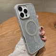 thumbnail image 3 of for iPhone 12 Case, Sparkly Glitter Bling Back, Magnetic Support for MagSafe Shockproof Case, Crystal and Clear High-Duty Protection for iPhone 12 Case -Sparkly Glitter, 3 of 8