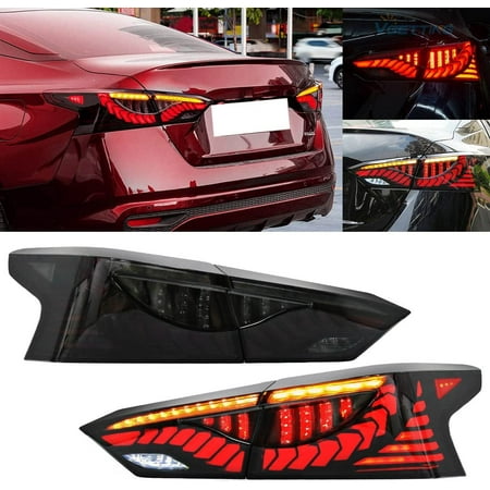 LED Tail Lights For Nissan Altima 2019 2020 2021 Rear Lamp Smoked ...