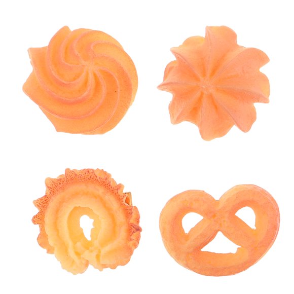 WASHWEPE 4Ud Clips Para El Simulación De Galleta Creativo Y Marrón