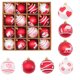 thumbnail image 2 of Christmas Balls Plastic Electroplated Balls Set Christmas Tree Hanging Balls Holiday Ambiance Christmas Accessories Decorations, 2 of 6