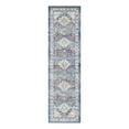 thumbnail image 3 of Unique Loom Budapest Collection Area Rug - Wekerle (2' 7" x 9' 10" Runner Blue/Black), 3 of 7